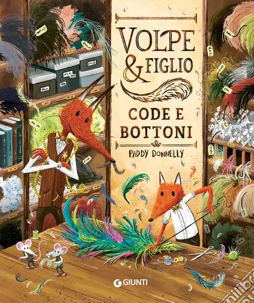 Volpe & figlio. Code e bottoni. Ediz. a colori