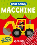 Macchine. Baby cards. 10 carte per giocare e imparare. Ediz. a colori. Con 10 Carte libro