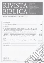 Rivista biblica (2020). Vol. 1 libro