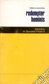 Redemptor hominis. Lettera enciclica libro