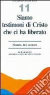 Siamo testimoni di Cristo che ci ha liberato. Dichiarazione libro