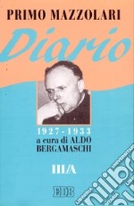 Diario (1927-1933). Vol. 3/A libro