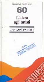 Lettera agli artisti libro