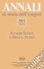 Annali di storia dell'esegesi (2022). Vol. 39/1 libro