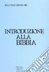 Introduzione alla Bibbia libro