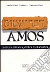 Il libro di Amos. Lettura ebraica, greca e aramaica libro