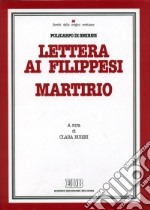 Lettera ai Filippesi. Martirio libro