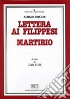 Lettera ai Filippesi. Martirio libro