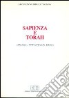 Sapienza e Torah. Atti della 29ª Settimana biblica libro