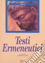 Testi ermeneutici libro