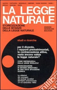 Legge naturale libro