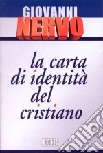 La carta di identità del cristiano libro