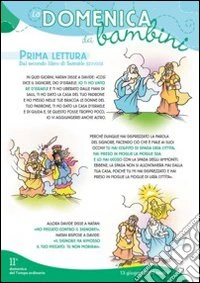 La Domenica dei bambini. Anno C. Dalla 11ª del tempo ordinario alla 23ª del tempo ordinario. 13 feste libro
