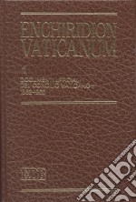 Enchiridion Vaticanum. Vol. 1: Documenti ufficiali del Concilio Vaticano II (1962-1965) libro