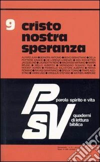 Cristo nostra speranza libro
