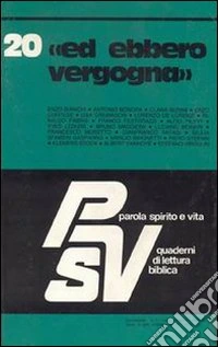 Ed ebbero vergogna libro