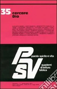 Cercare Dio libro