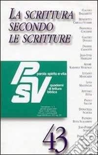 La Scrittura secondo le Scritture