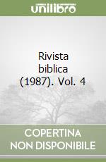 Rivista biblica (1987). Vol. 4 libro