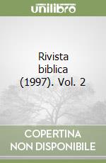 Rivista biblica (1997). Vol. 2 libro