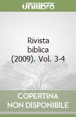 Rivista biblica (2009). Vol. 3-4 libro