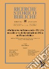 Ricerche storico-bibliche (2017). Vol. 1: Multifariam multisque modis» (Eb 1,). Necessità e vie della mediazione divina nell'Israele biblico libro