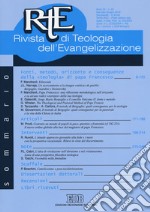 RTE Rivista di teologia dell'evangelizzazione (2018). Vol. 43 libro