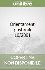 Orientamenti pastorali 10/2001 libro