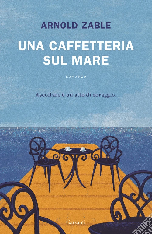 Una caffetteria sul mare