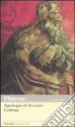 Apologia di Socrate-Critone. Testo greco a fronte libro