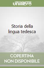 Storia della lingua tedesca libro