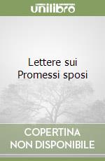 Lettere sui Promessi sposi libro