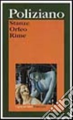 Stanze-Orfeo-Rime libro