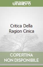 Critica Della Ragion Cinica libro