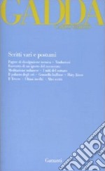 Scritti vari e postumi libro