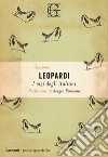 I vizi degli italiani libro di Leopardi Giacomo
