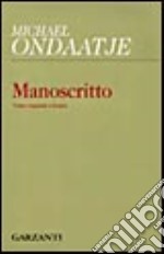 Manoscritto. Testo originale a fronte libro