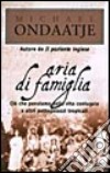 Aria di famiglia libro