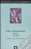 Poesie (1979-1998) libro