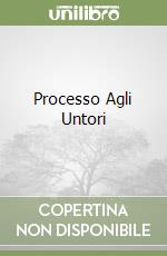 Processo Agli Untori libro