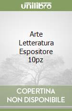 Arte Letteratura Espositore 10pz libro