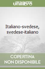 Italiano-svedese, svedese-italiano