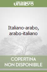 Italiano-arabo, arabo-italiano libro