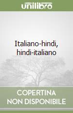 Italiano-hindi, hindi-italiano libro