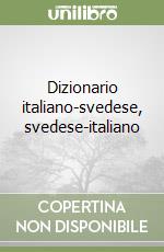 Dizionario italiano-svedese, svedese-italiano