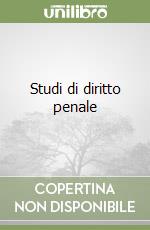 Studi di diritto penale