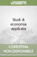 Studi di economia applicata