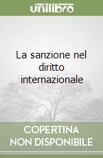 La sanzione nel diritto internazionale libro