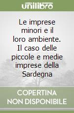 Le imprese minori e il loro ambiente. Il caso delle piccole e medie imprese della Sardegna