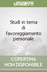 Studi in tema di favoreggiamento personale